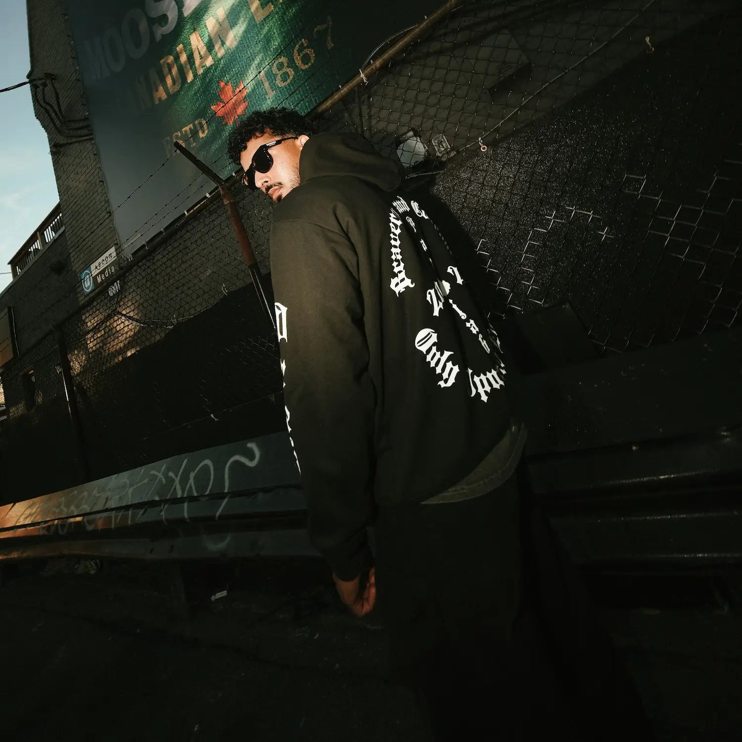 Bravery and Courage Fleeced Oversized Hoodie - DREKN