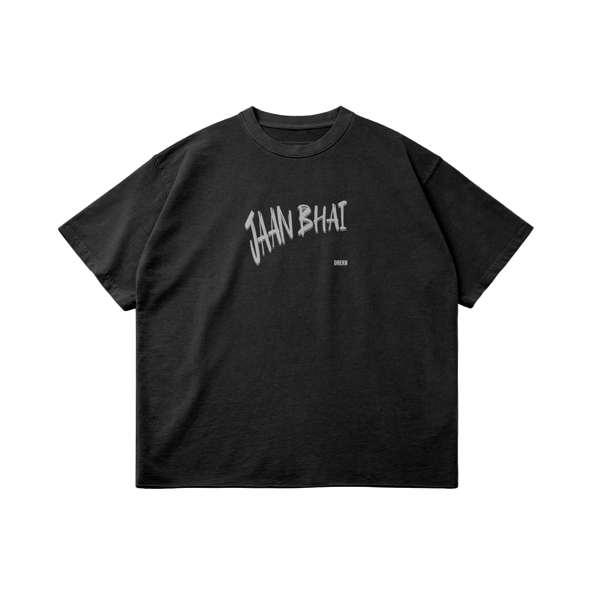 Jaan Bhai Basic Oversized Faded T-Shirt - DREKN