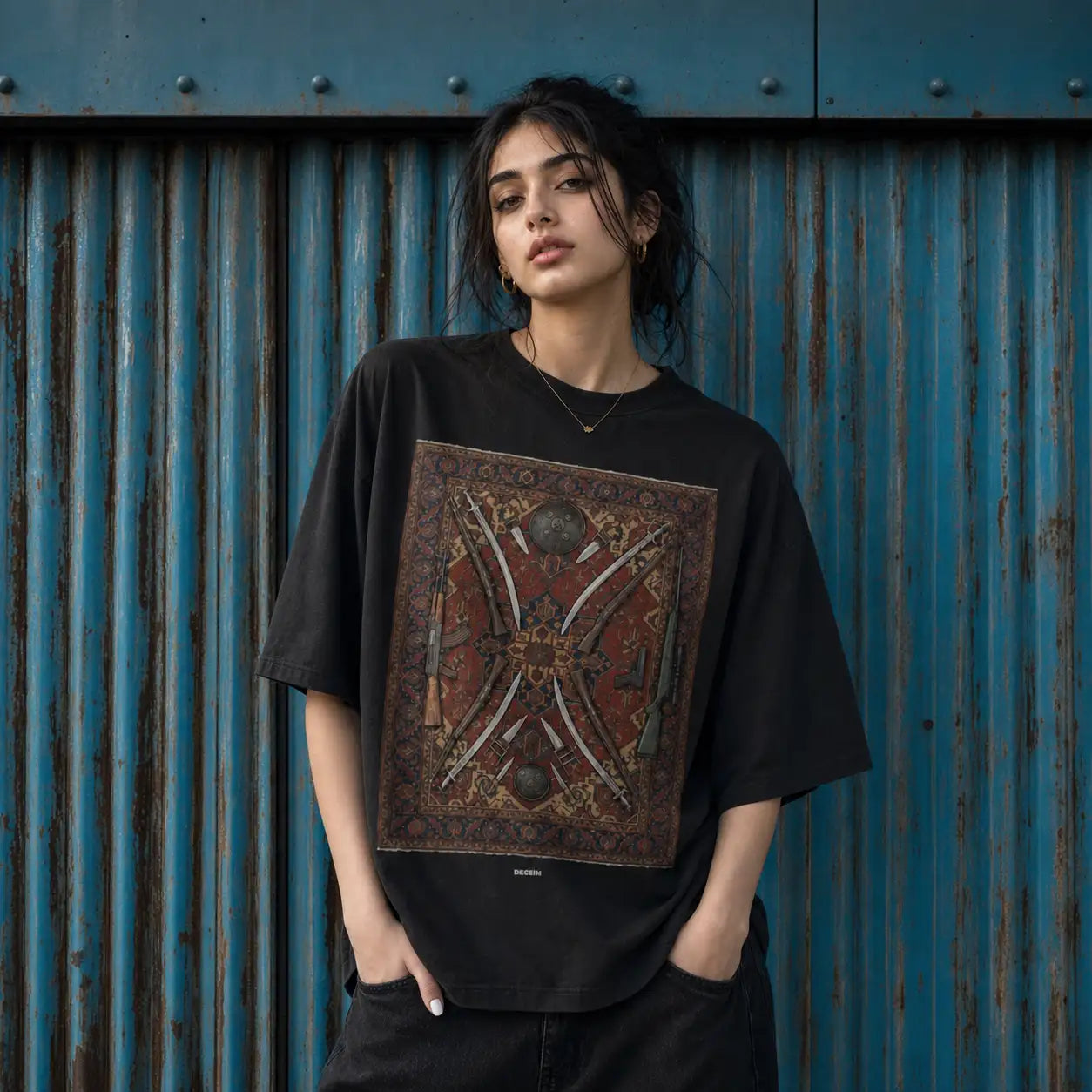 Armory Boxy Sun Faded T-Shirt
