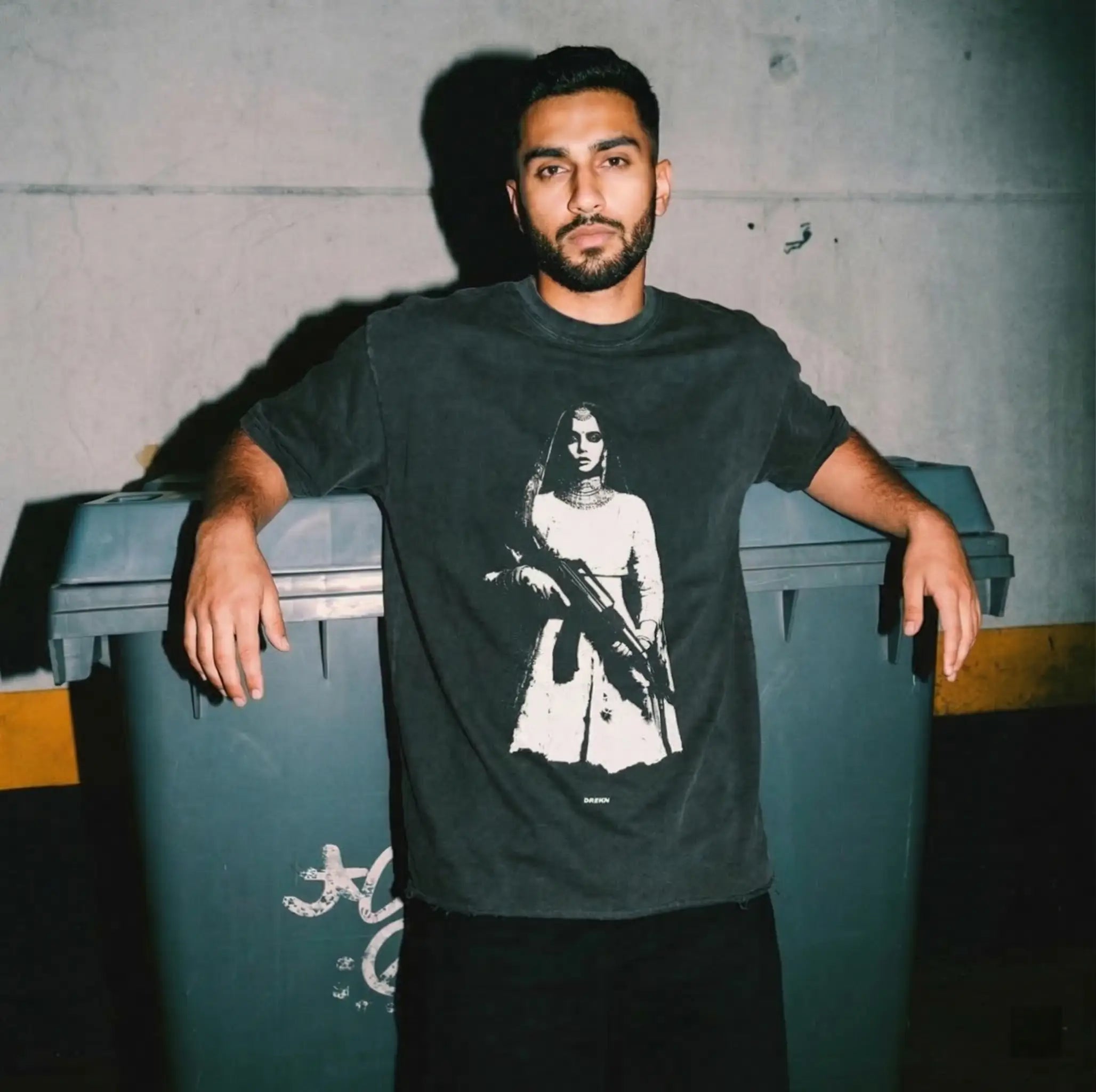 Ruthless Queen Oversized Faded T-Shirt
